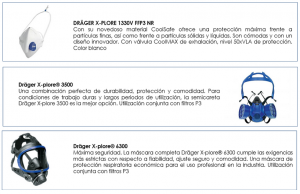 equipos de proteccion respiratoria