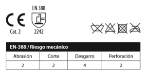 normativa guantes 302 grip